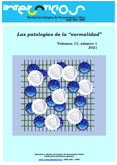 					Ver Vol. 15 Núm. 1 (2021): Las patologías de la "normalidad"
				